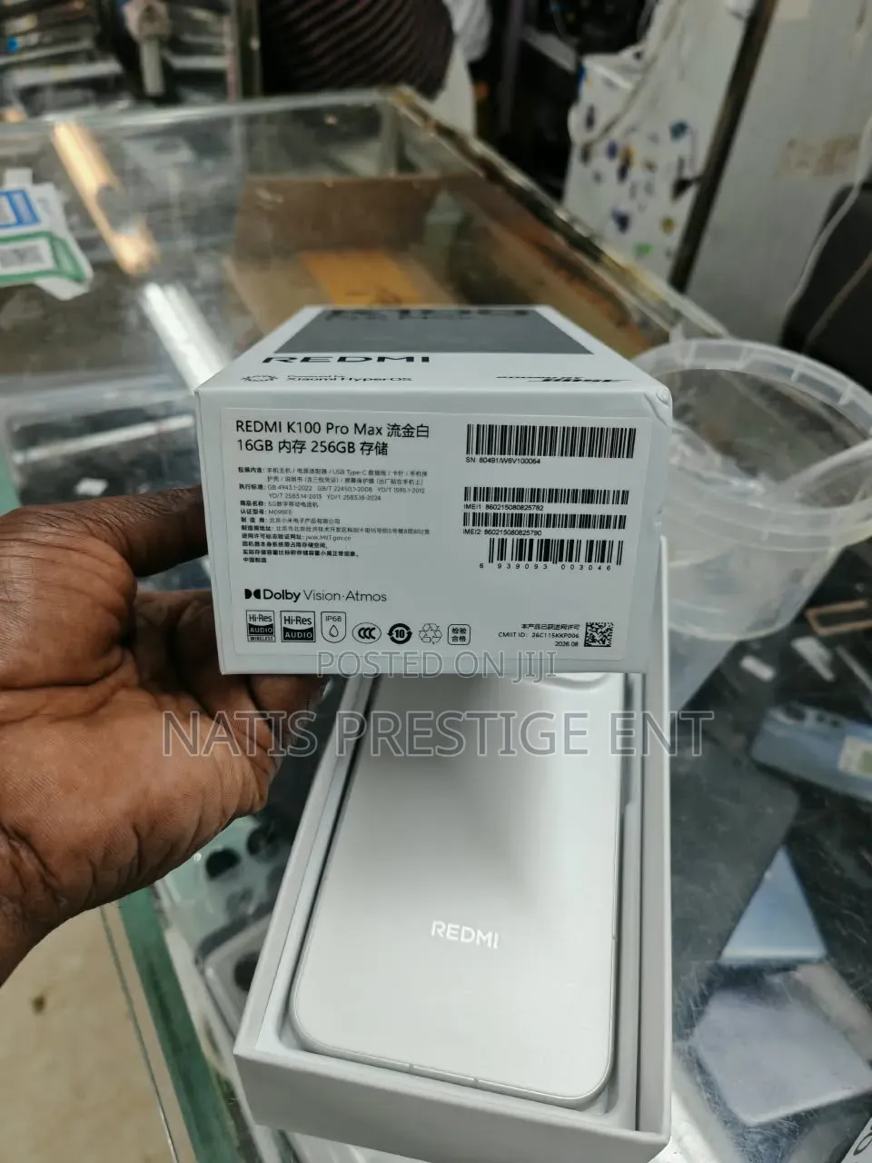 New Xiaomi Redmi K100 Pro Max 512 GB Silver