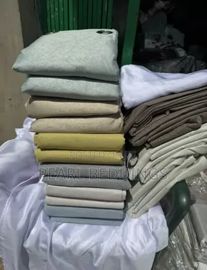 Luxurious High Quality 100% Total Blackout Textured Curtains Available
