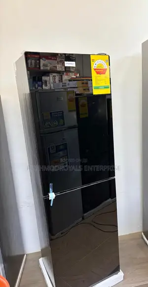 Sleek Nasco 196ltrs Bottom Freezer Mirror Fridge