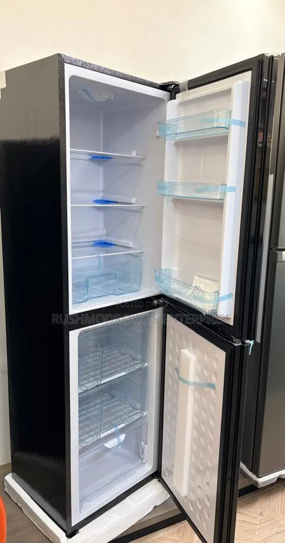 Sleek Nasco 196ltrs Bottom Freezer Mirror Fridge
