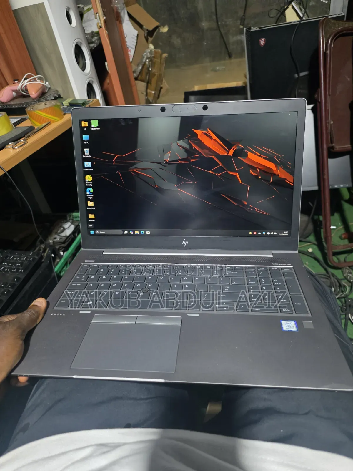 Laptop HP ZBook 15u G5 16GB Intel Core i7 SSD 256GB