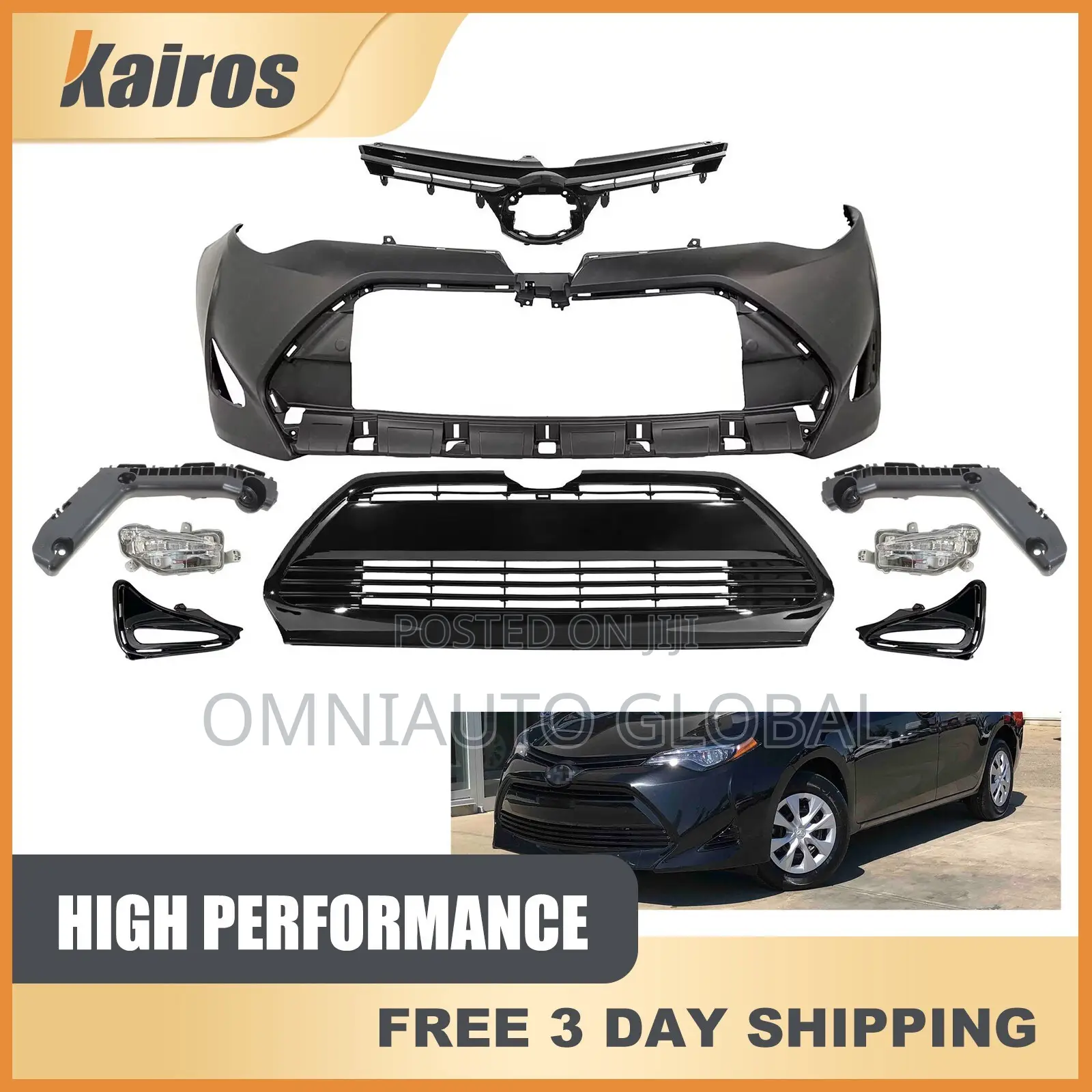 Corolla Complete Front Bumper