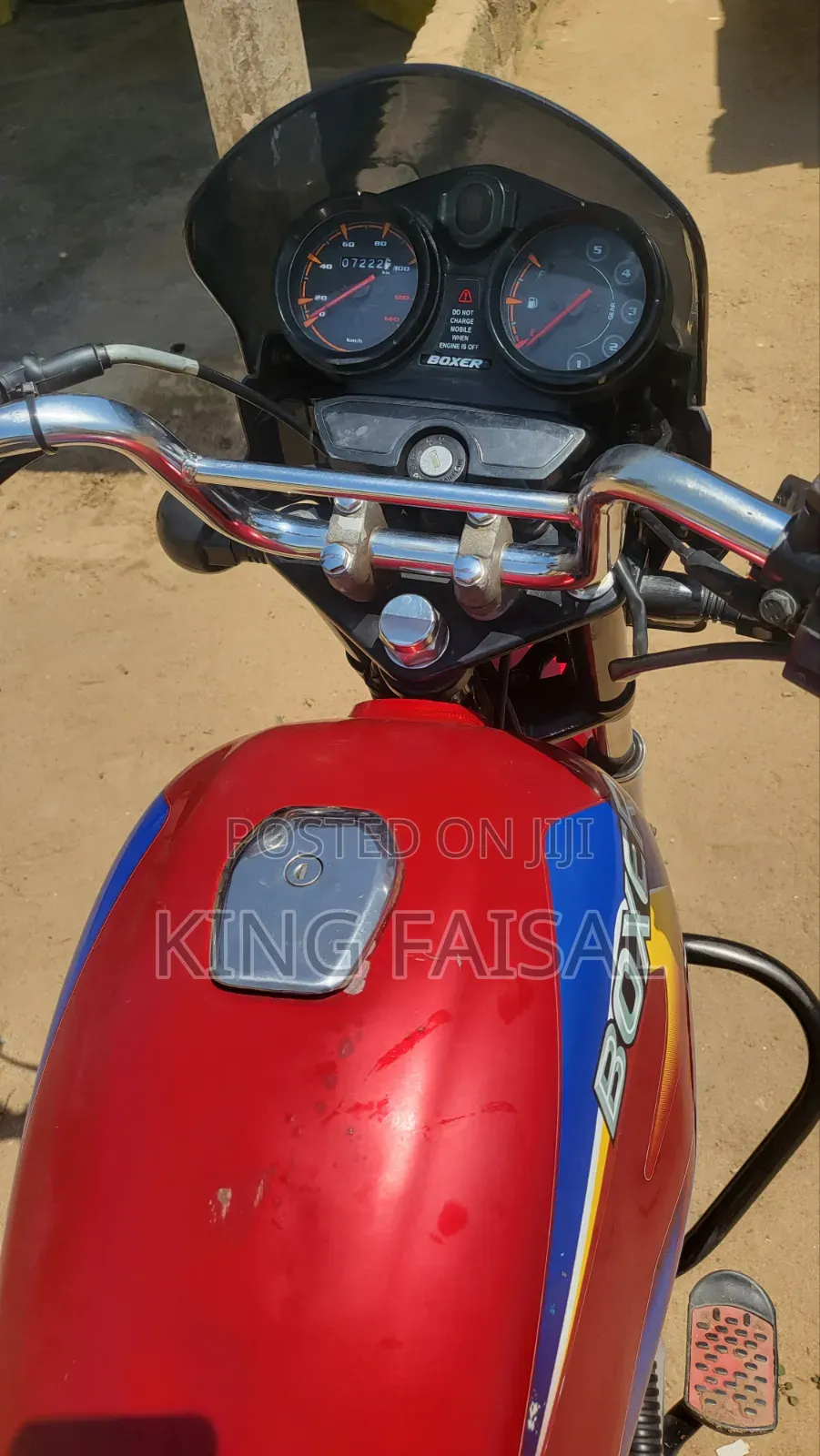 Bajaj Boxer 125 2024 Red