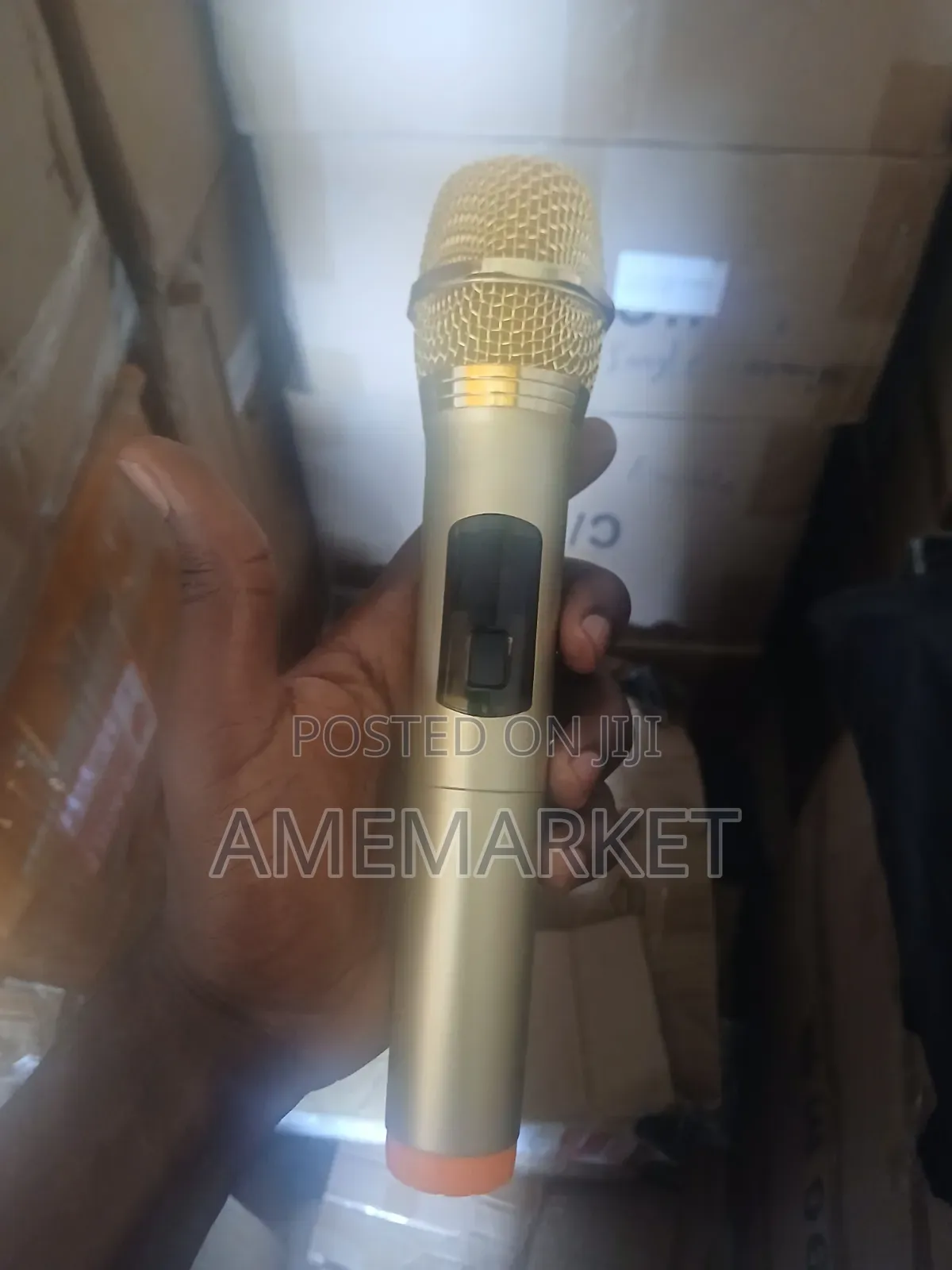 Wireless Microphone System – Rechargeable Handheld Karaoke Mic