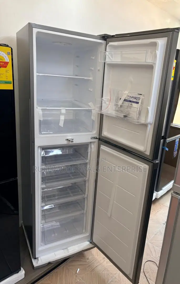 Grey Color 251ltrs Bottom Freezer Fridge