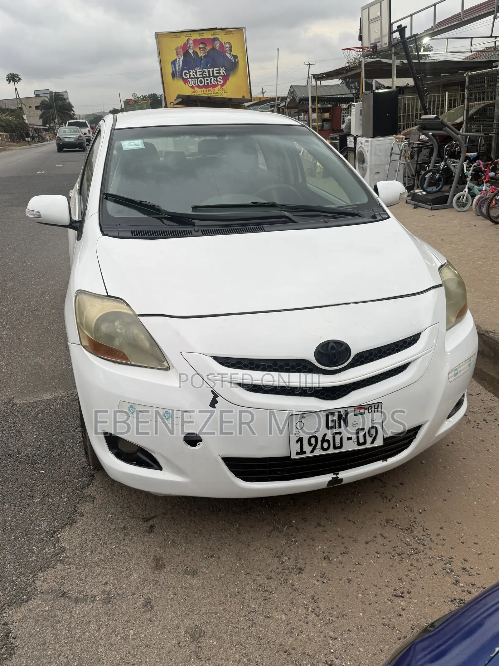 Toyota Yaris 2008 White