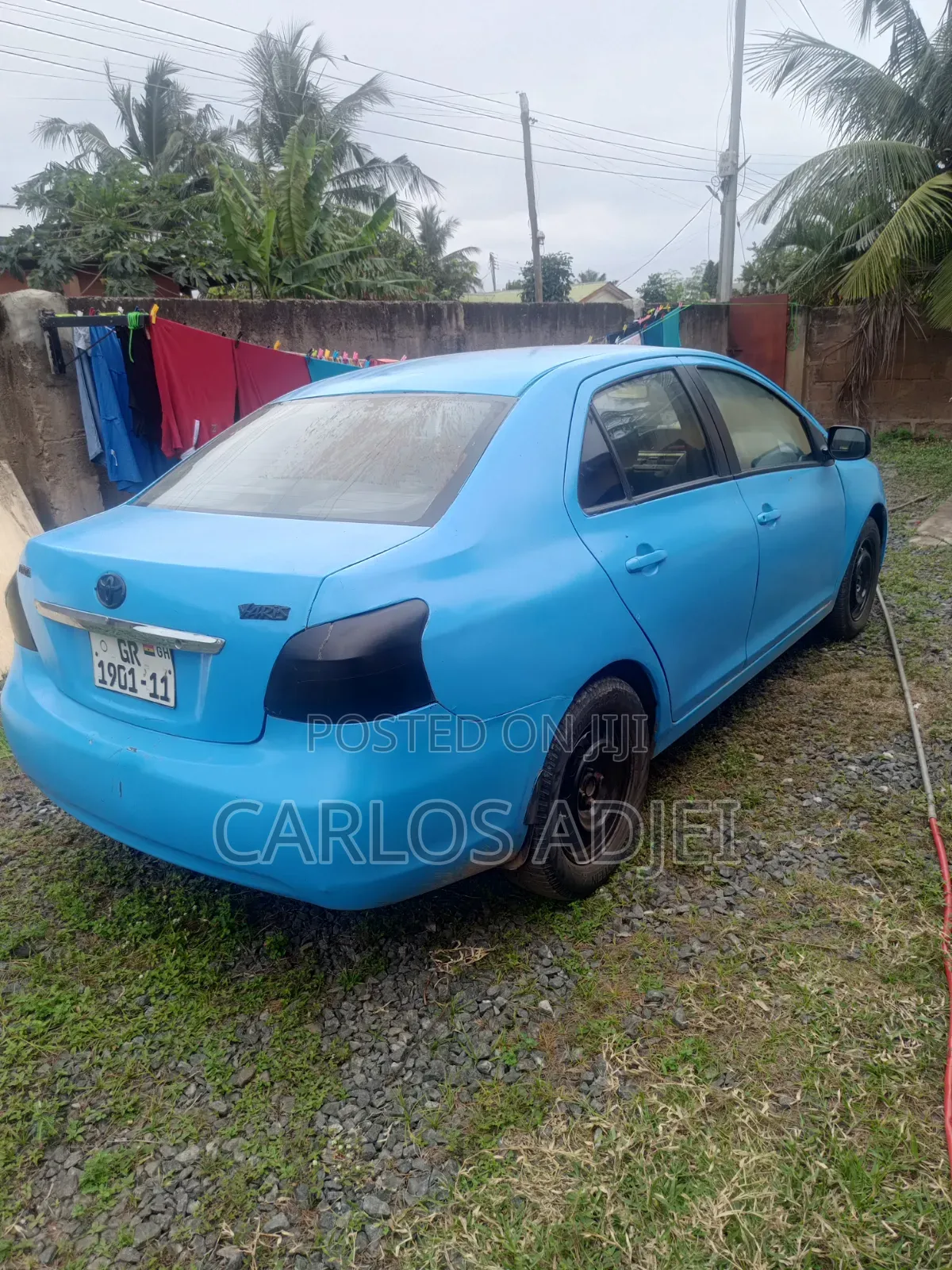 Toyota Yaris 1.5 2007 Blue