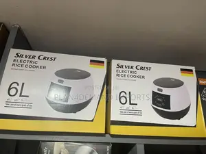 Silver Crest 6L Electric Rice Cooker – Deluxe Smart Rice Cooker