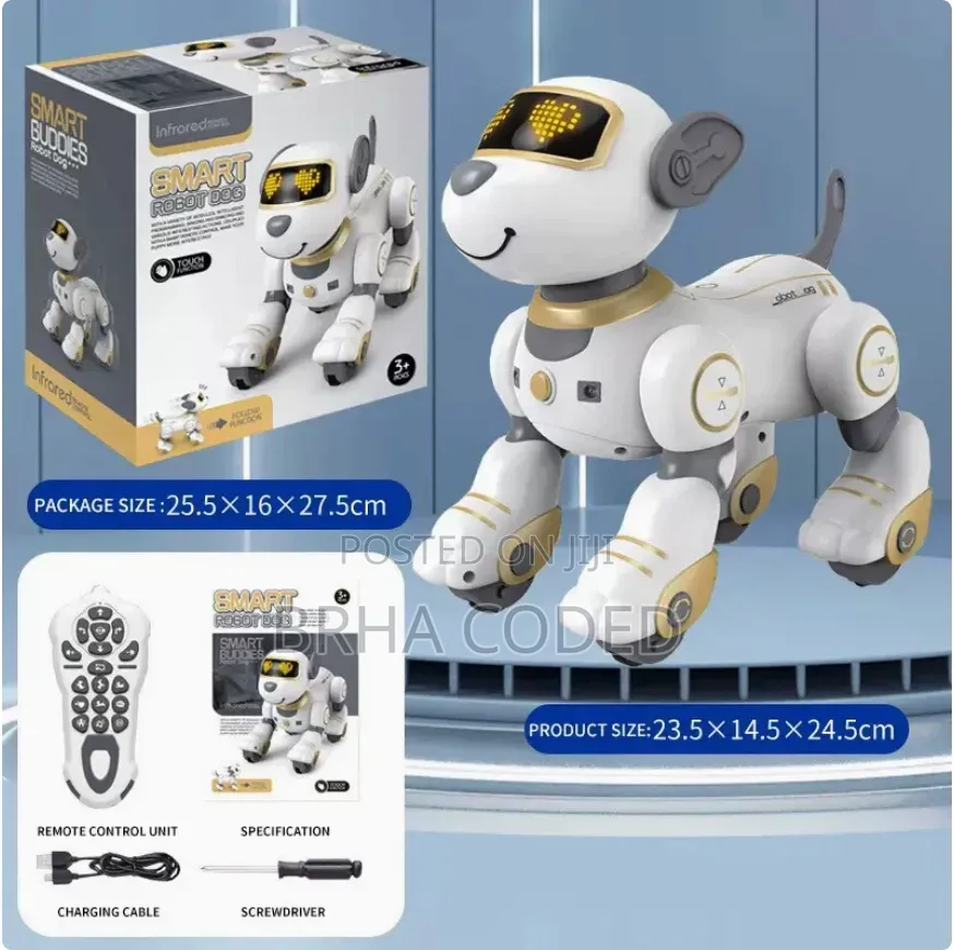 Smart Robot Dog Interactive RC Toy - Touch Sensor & Follow Mode