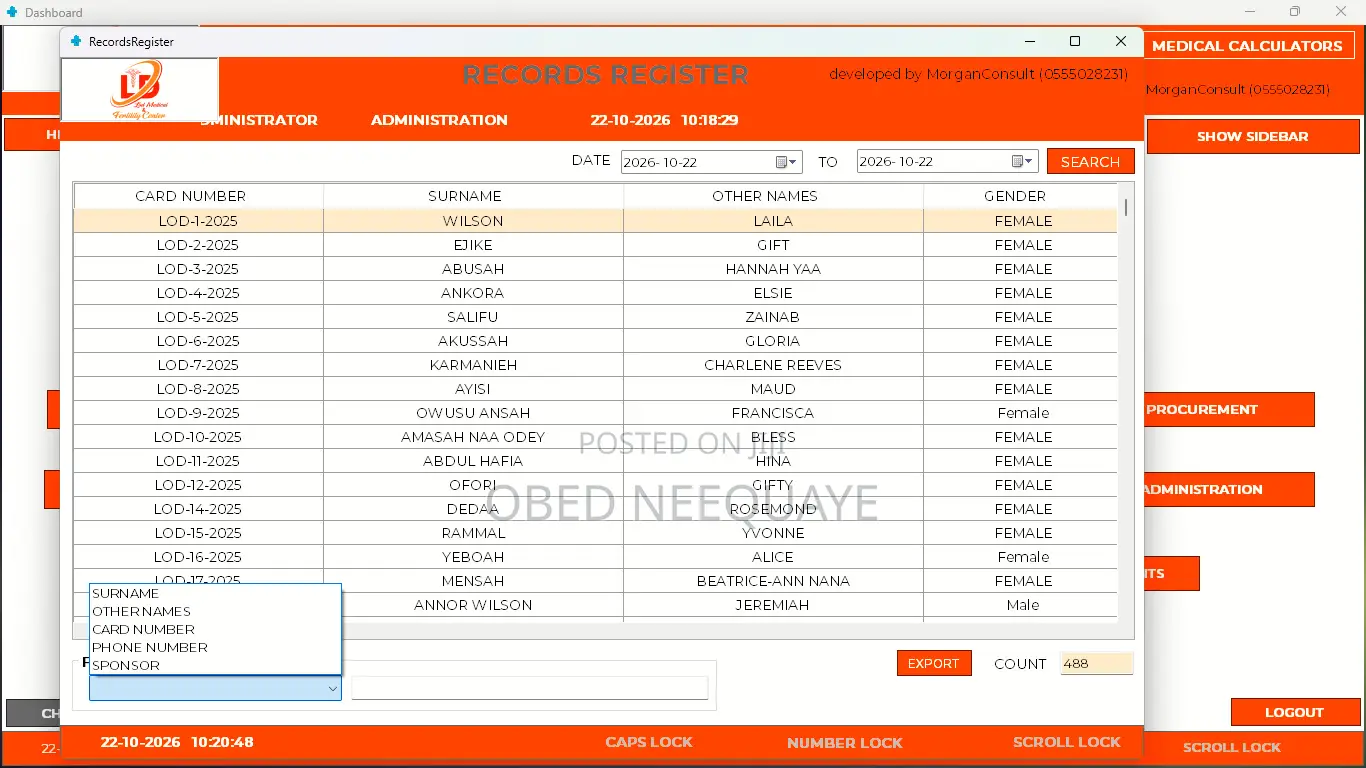 Hospital Management Software (MDx100)