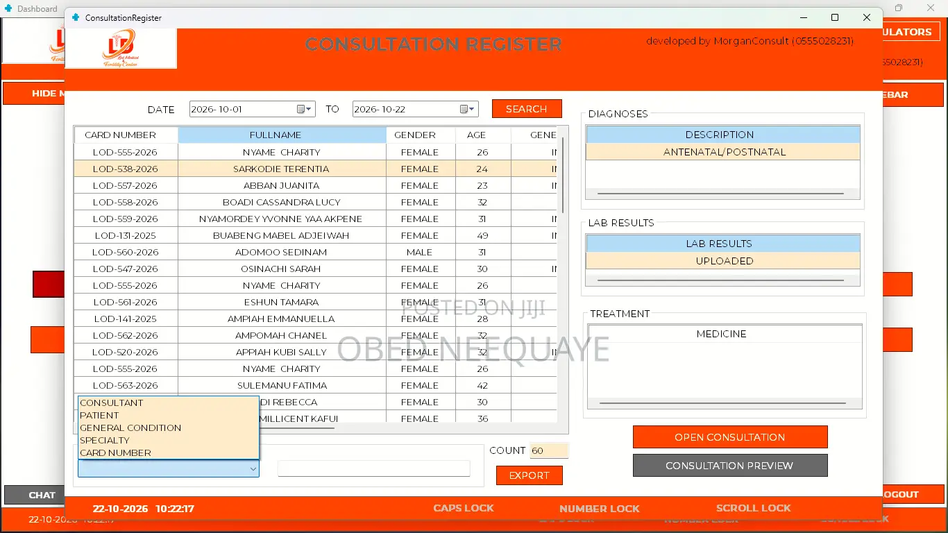 Hospital Management Software (MDx100)