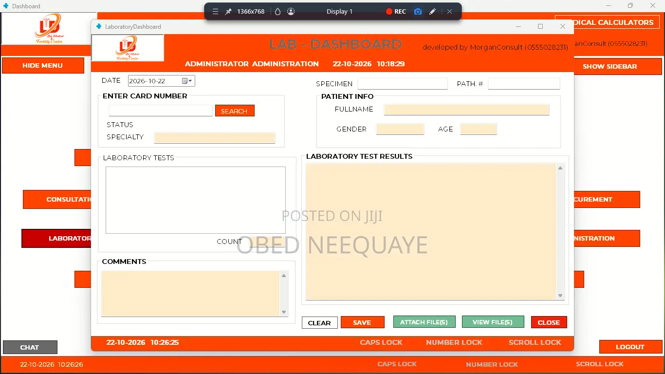 Hospital Management Software (MDx100)