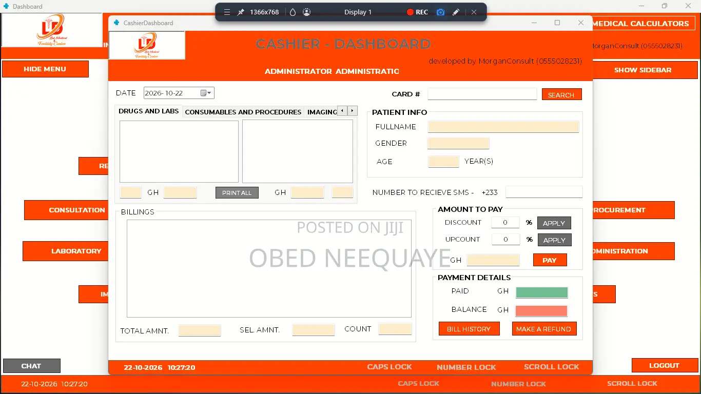 Hospital Management Software (MDx100)