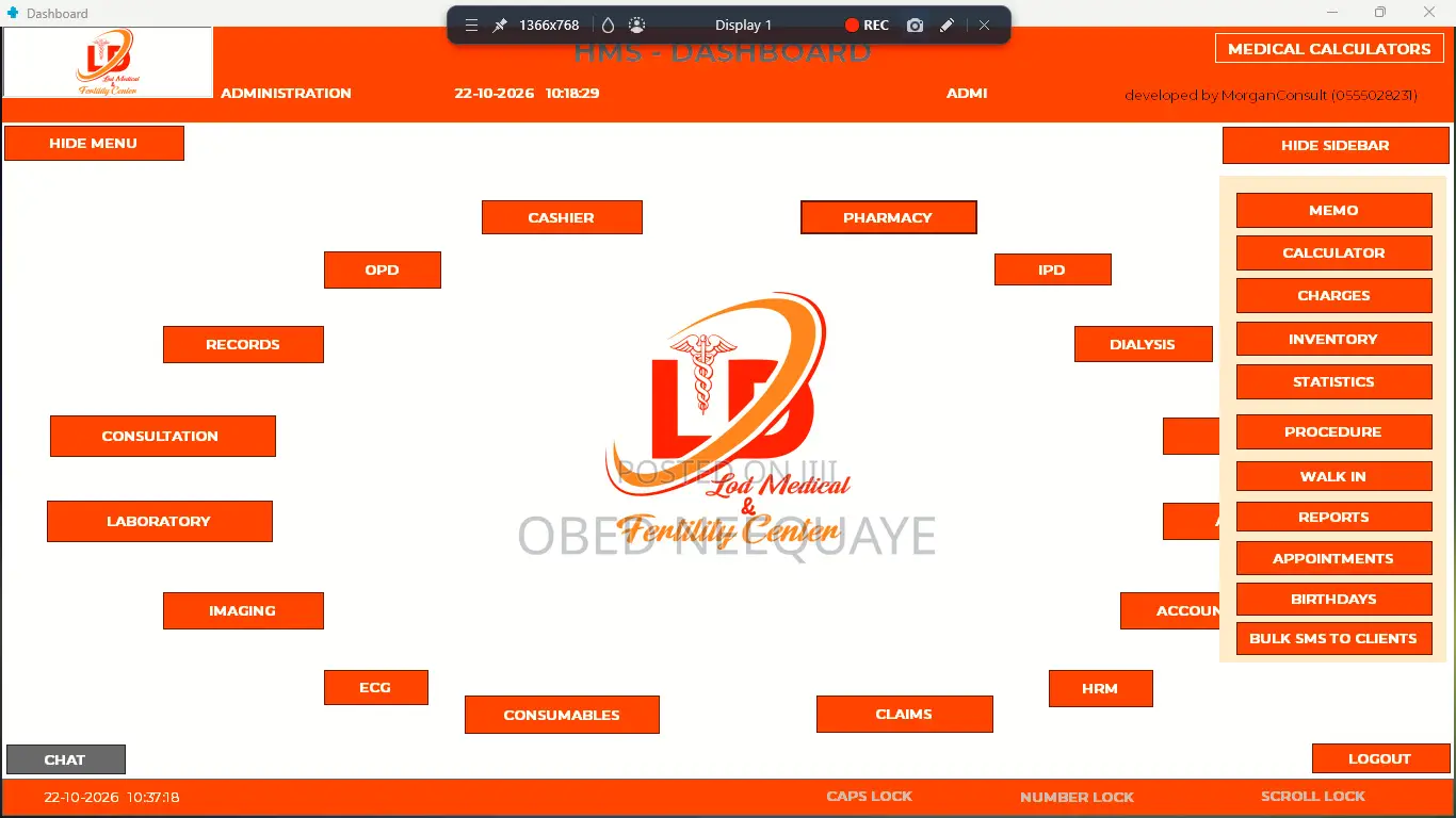 Hospital Management Software (MDx100)