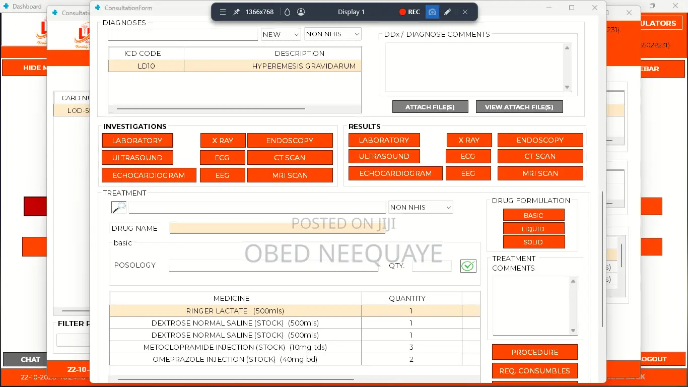 Hospital Management Software (MDx100)
