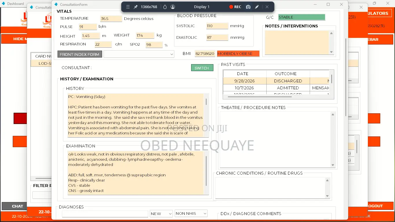 Hospital Management Software (MDx100)