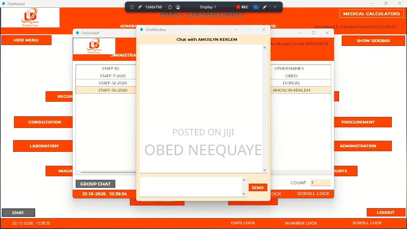 Hospital Management Software (MDx100)