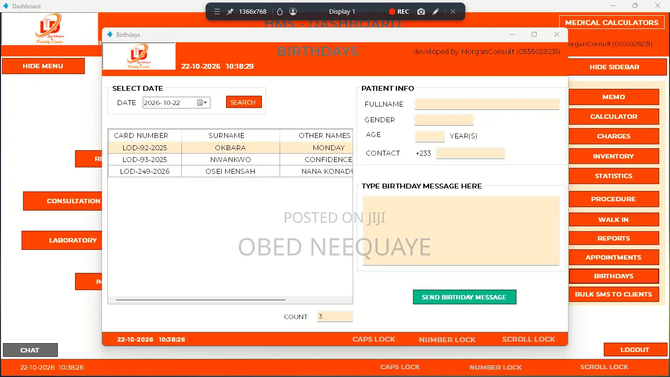 Hospital Management Software (MDx100)