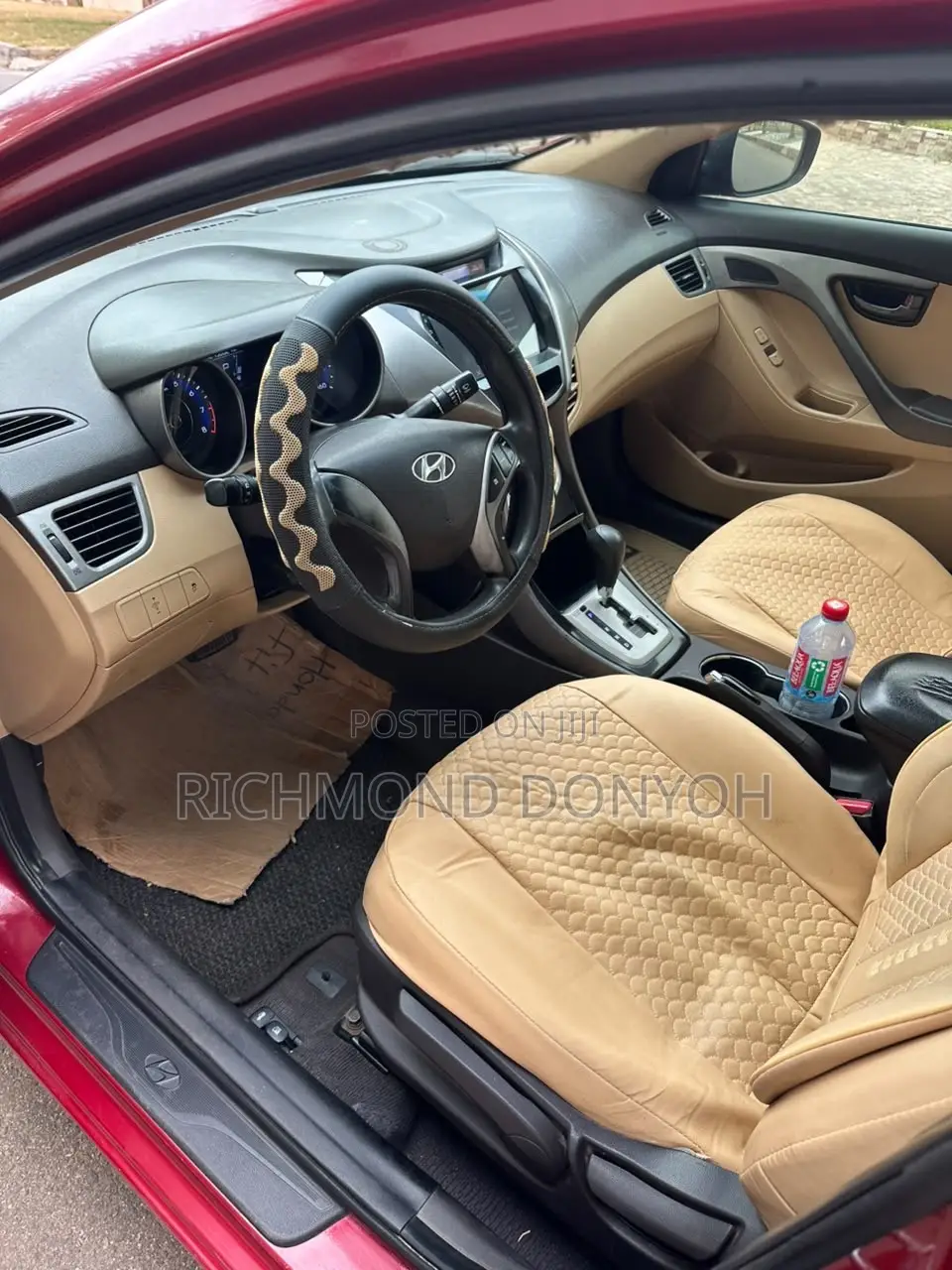 Hyundai Elantra 2013 Red