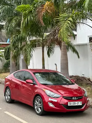 Hyundai Elantra 2013 Red