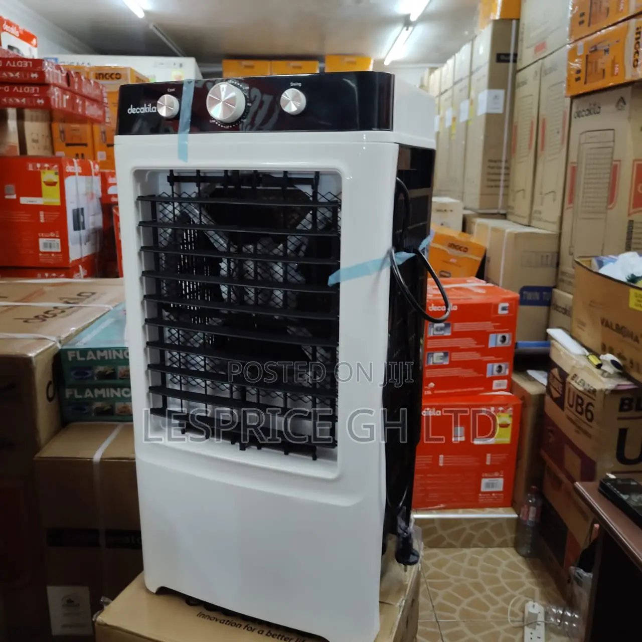 Promo Promo on Our New 100W Evaporative Air Cooler From Decakila