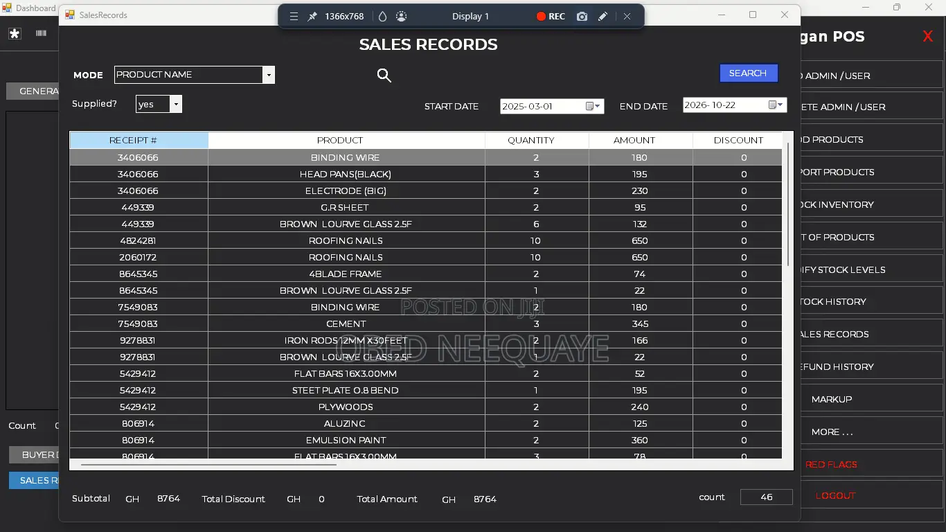 Point of Sale (POS)