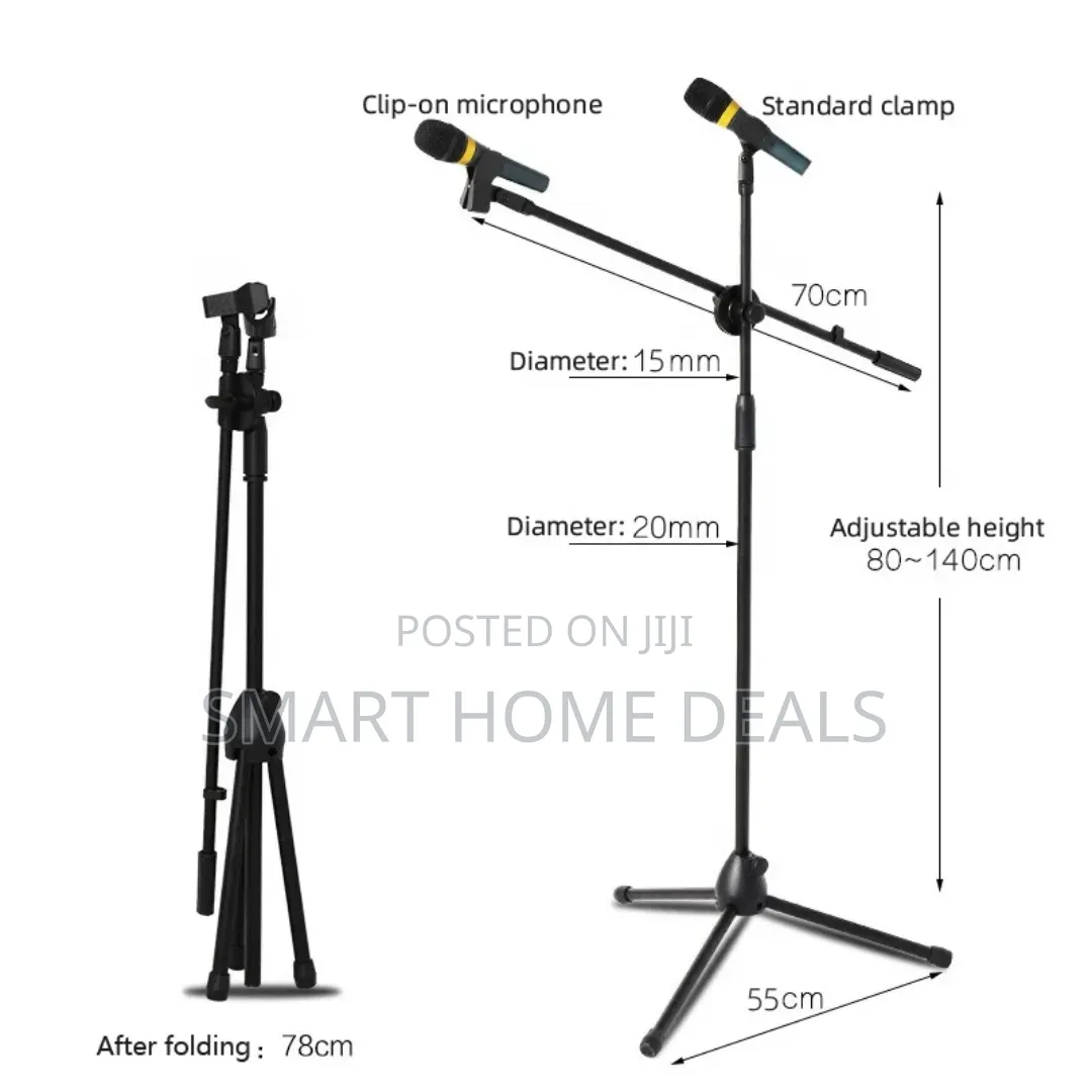 2 in 1 Microphone Stand