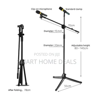 2 in 1 Microphone Stand