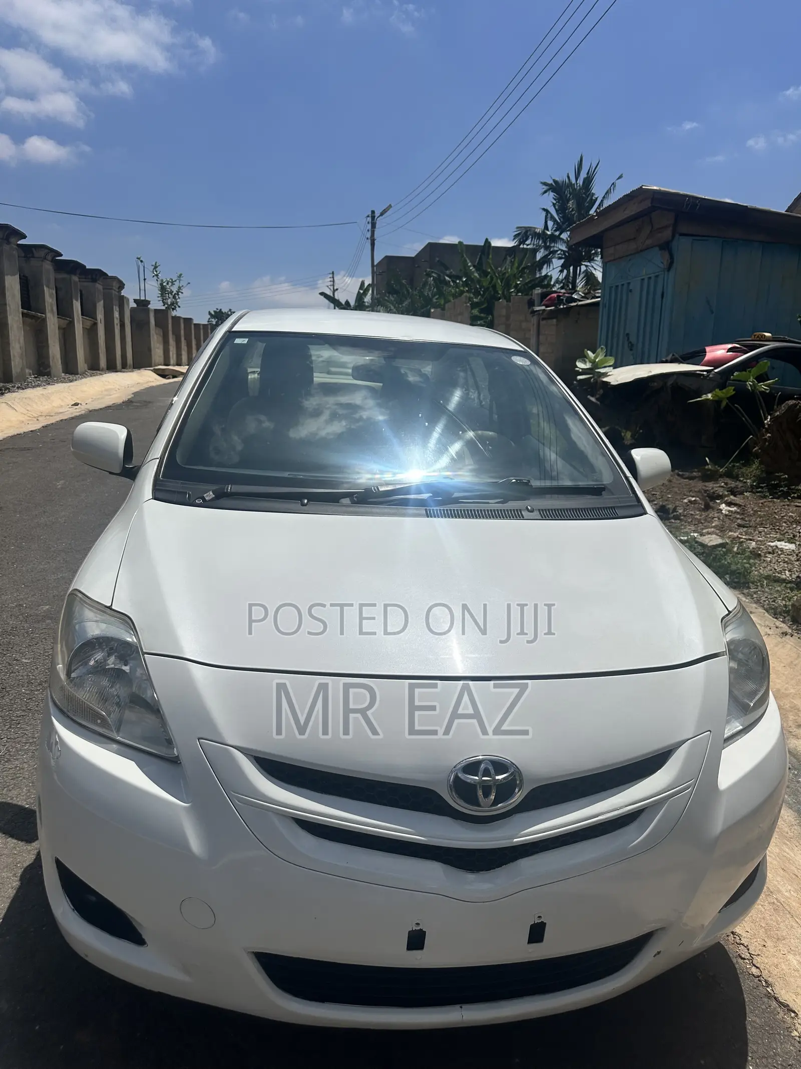 Toyota Belta 2013 White