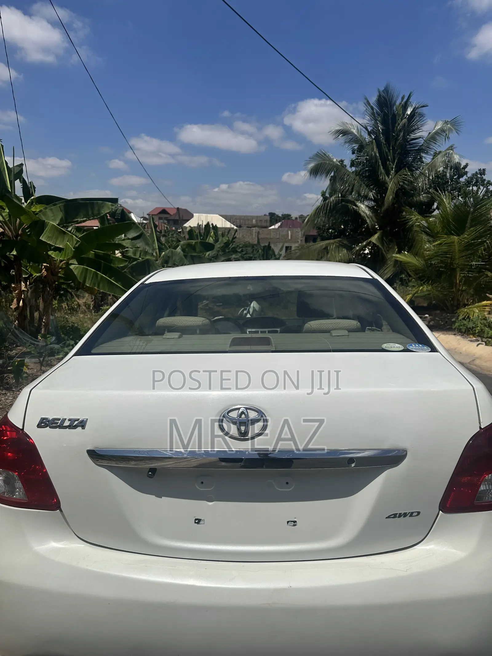Toyota Belta 2013 White