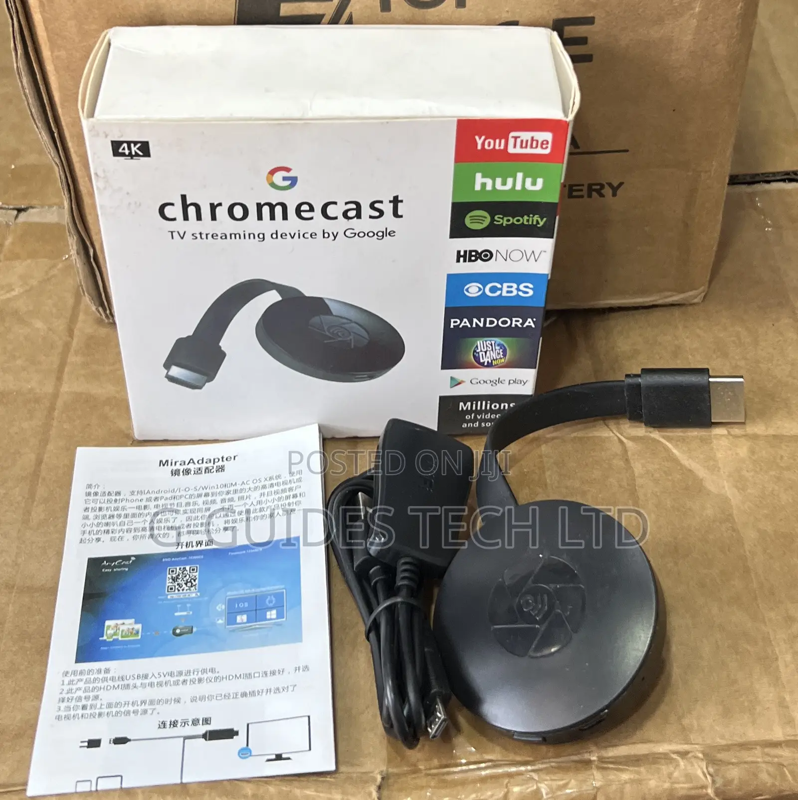 Chromecast TV Streaming Device