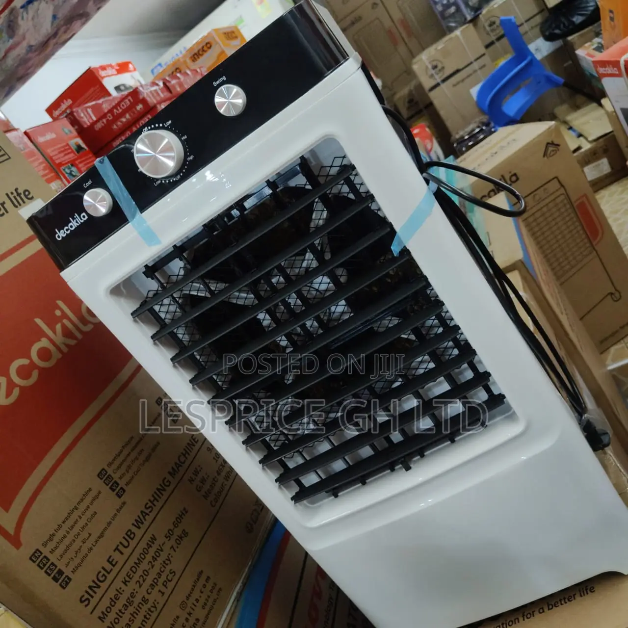 Energy & Time Saving 100W Evaporative Decakila Air Cooler