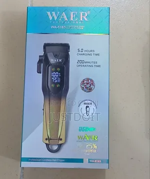 6183 Professional Rechargeable Barbering Clipper