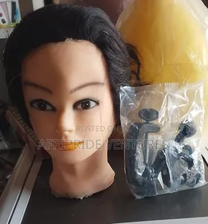 Dummy Head Complete Human Hair and Clamp