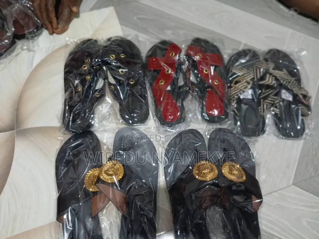 Quality Ghana Man-Made Slippers and Sandals
