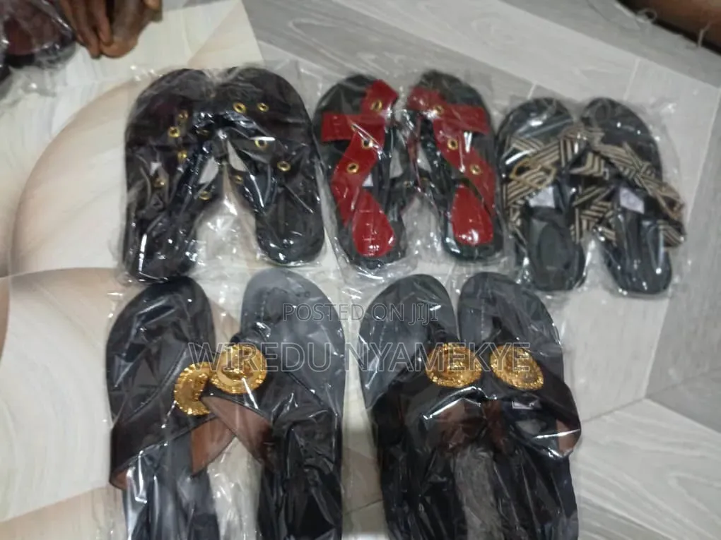Quality Ghana Man-Made Slippers and Sandals