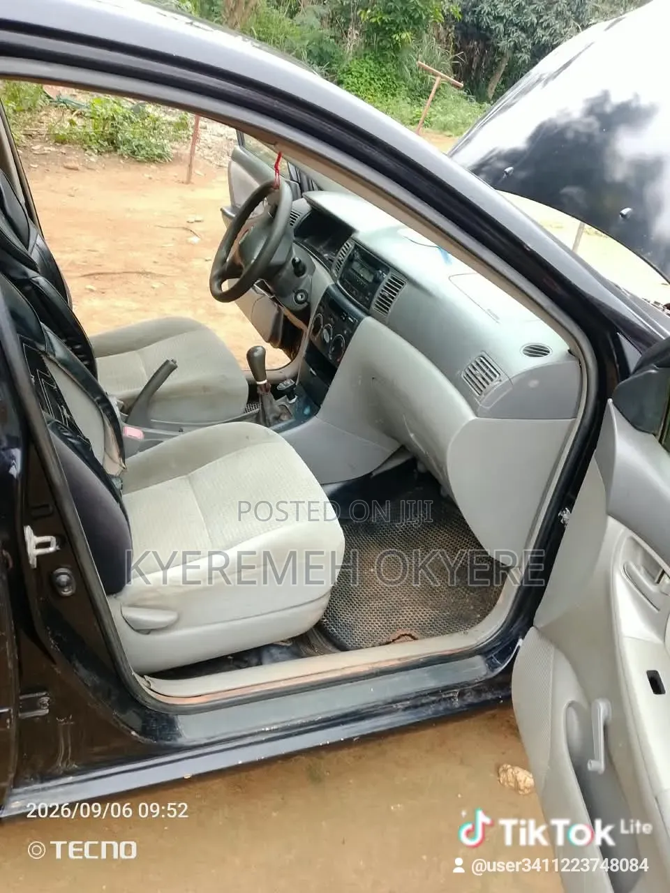 Toyota Corolla 2007 Black