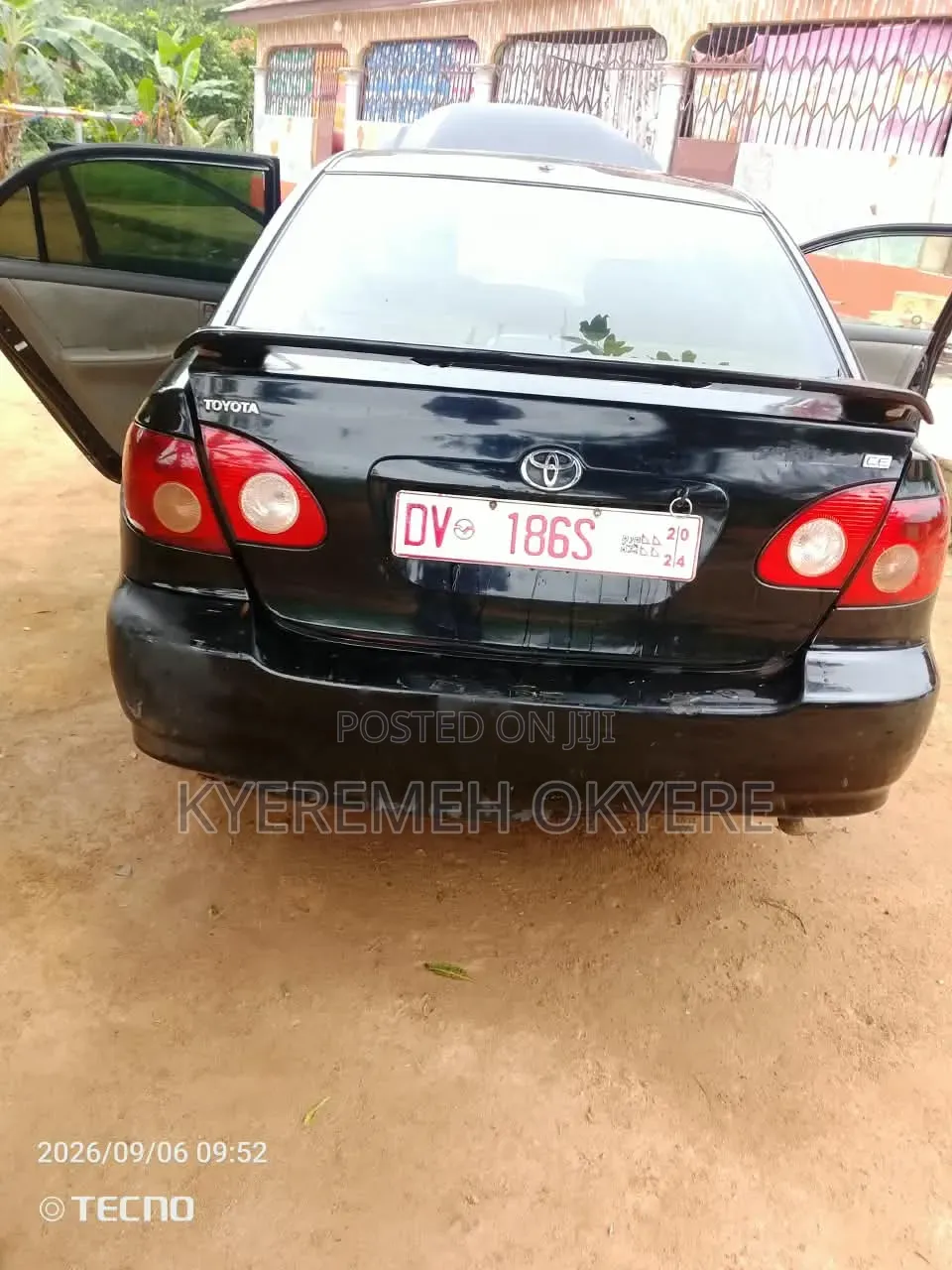 Toyota Corolla 2007 Black