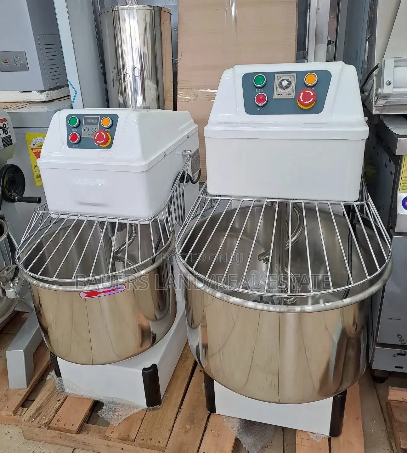 Electric Spiral Dough Mixer