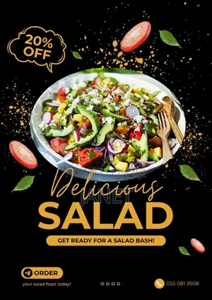Fresh Prepared Salad Bowls - BistroGreens - Delivery in Accra