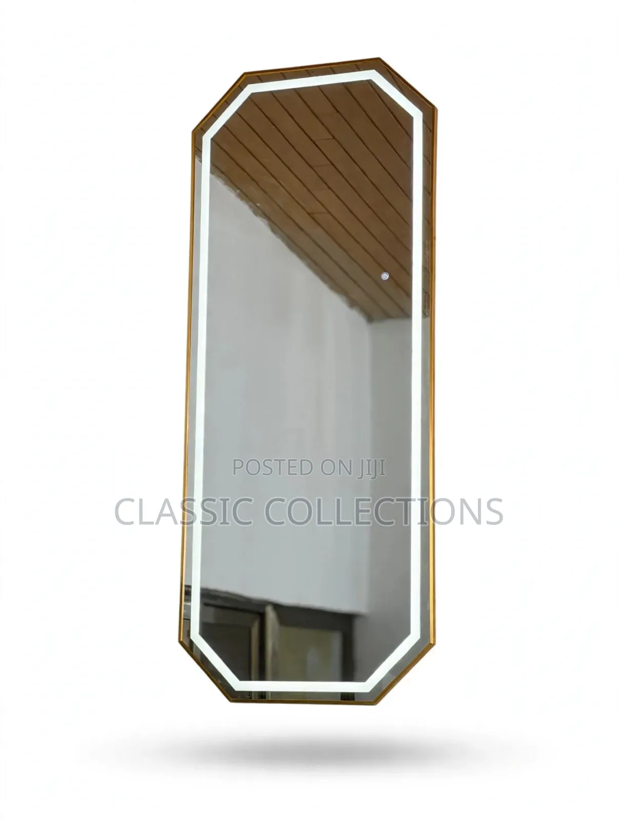 Luxury Full-Length Led Wall Mirror - Touch Sensor and 3 Light Colours