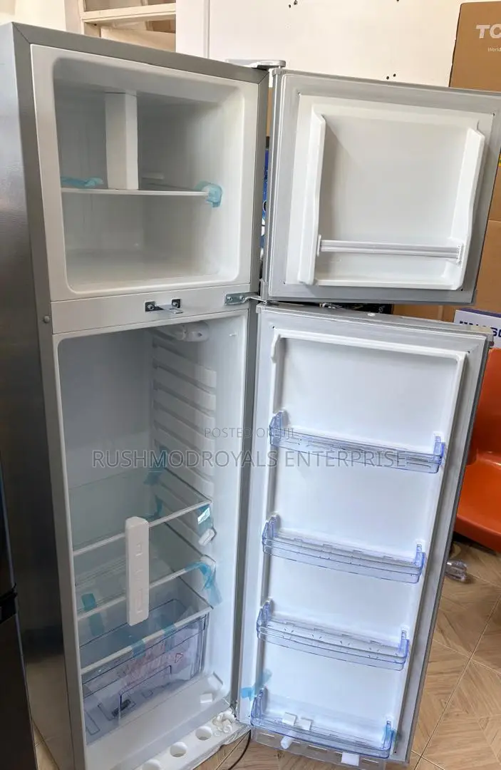 Nasco 166Liters Silver Energy Saving Top Mount Freezer Fridge