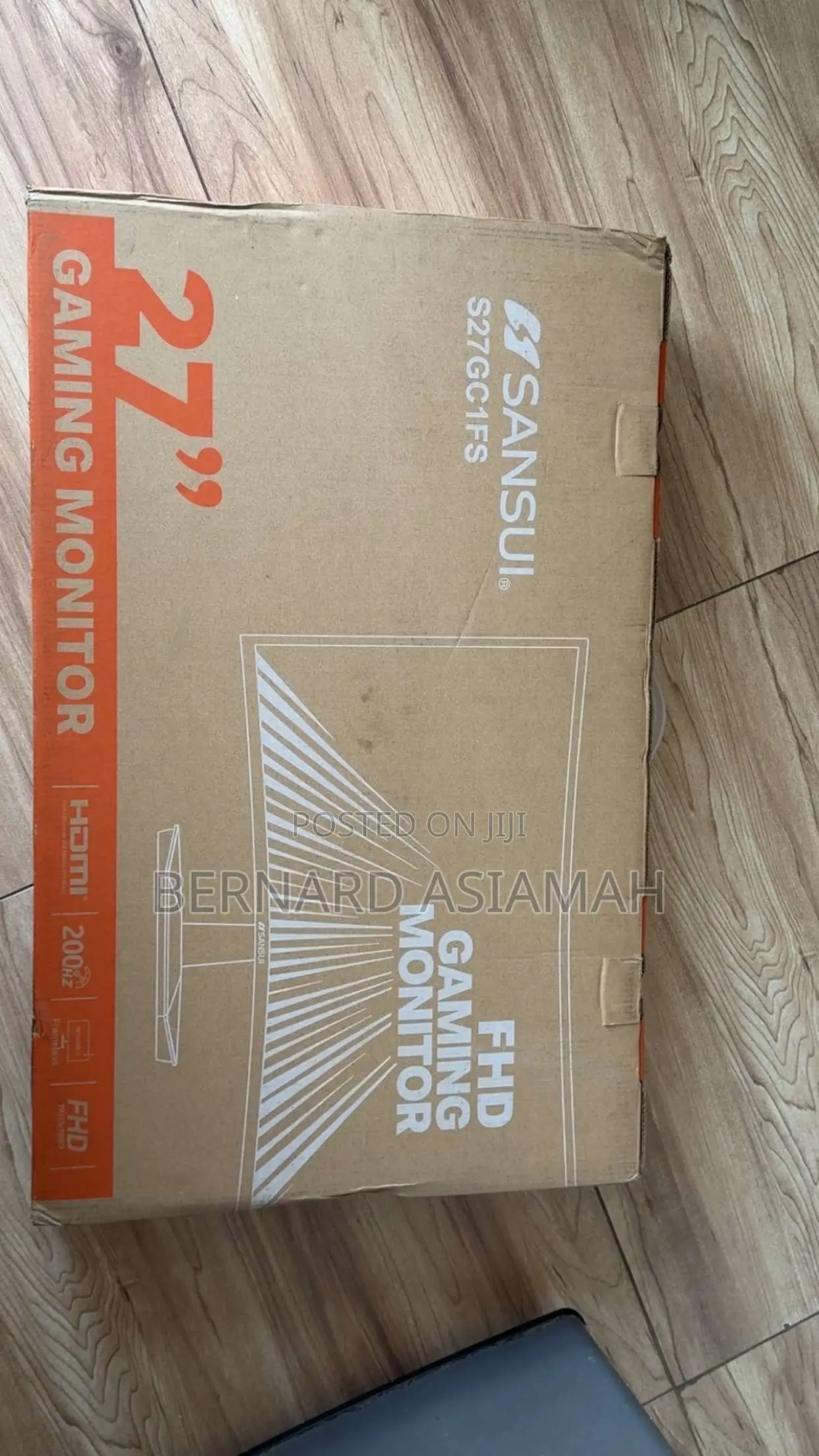 SSANSUI S27GC1FS Curved Gaming Monitor