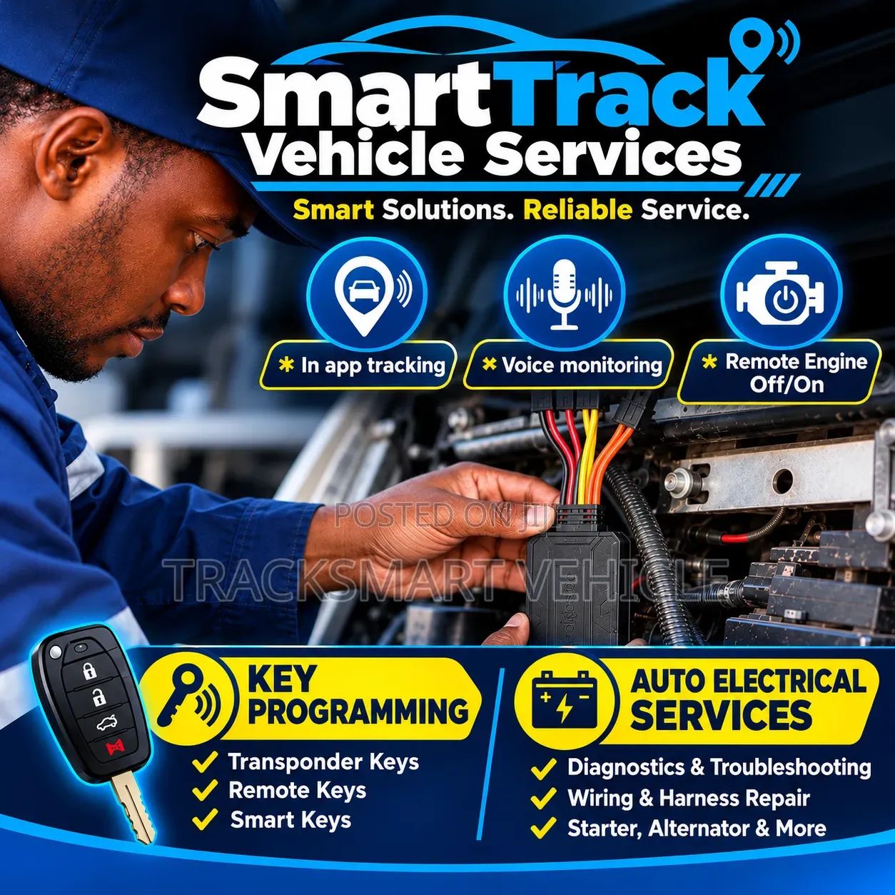 Tracking Services , Key Programming and Auto Electrical Service