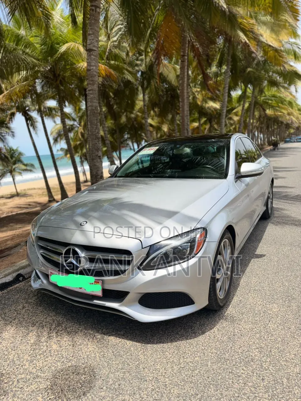 Mercedes-Benz C300 Luxury 4Matic Sedan AWD (2.0L 4cyl 7A) 2016 Silver