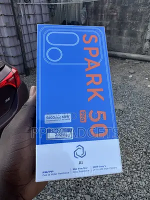 New Tecno Spark 50 Pro 256 GB Black