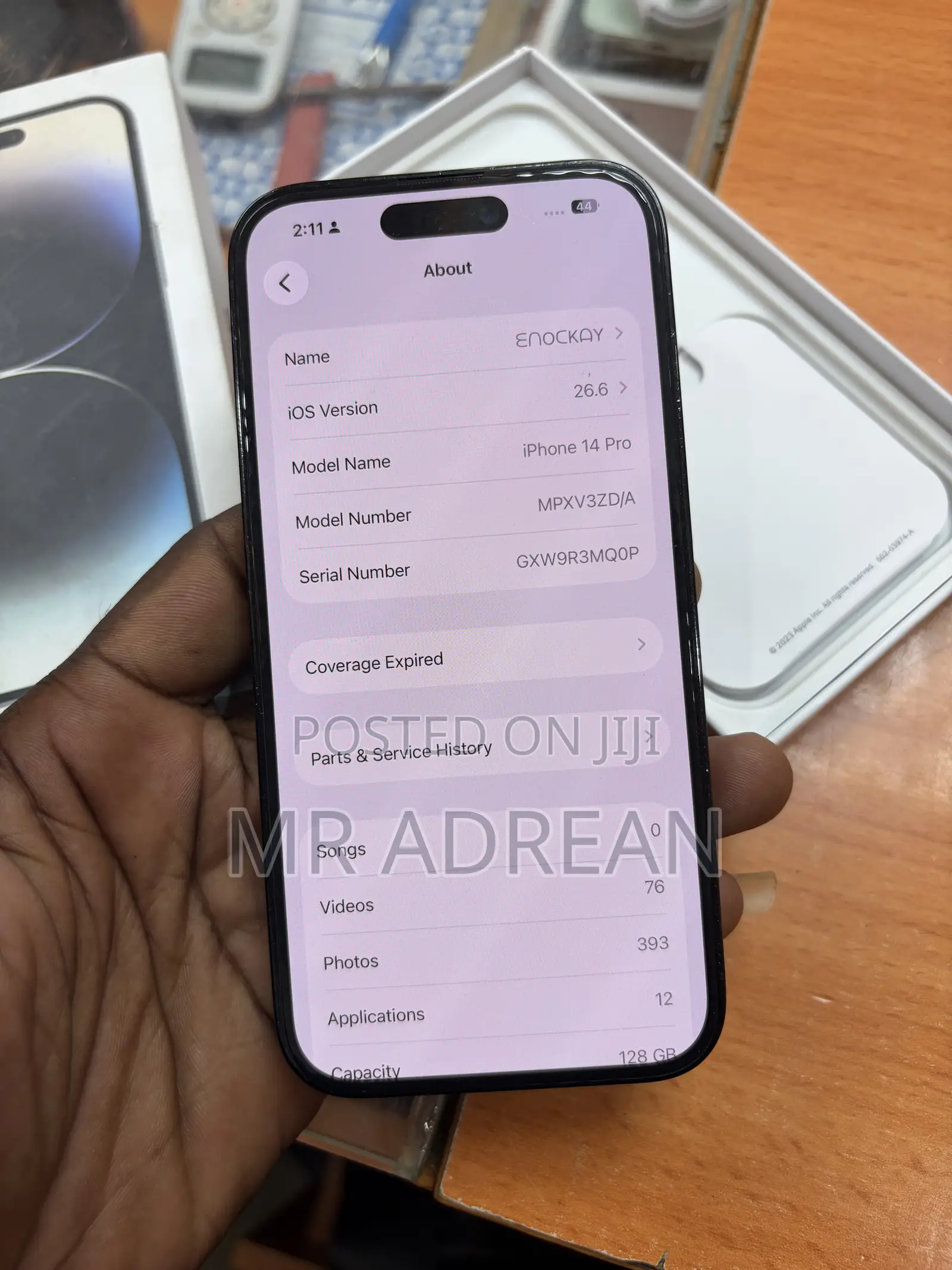 Apple iPhone 14 Pro 128 GB Black