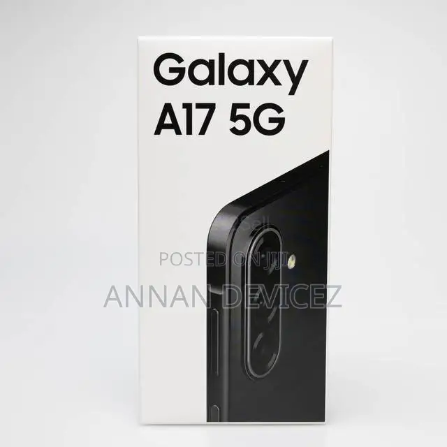 New Samsung Galaxy A17 5G 256 GB Black