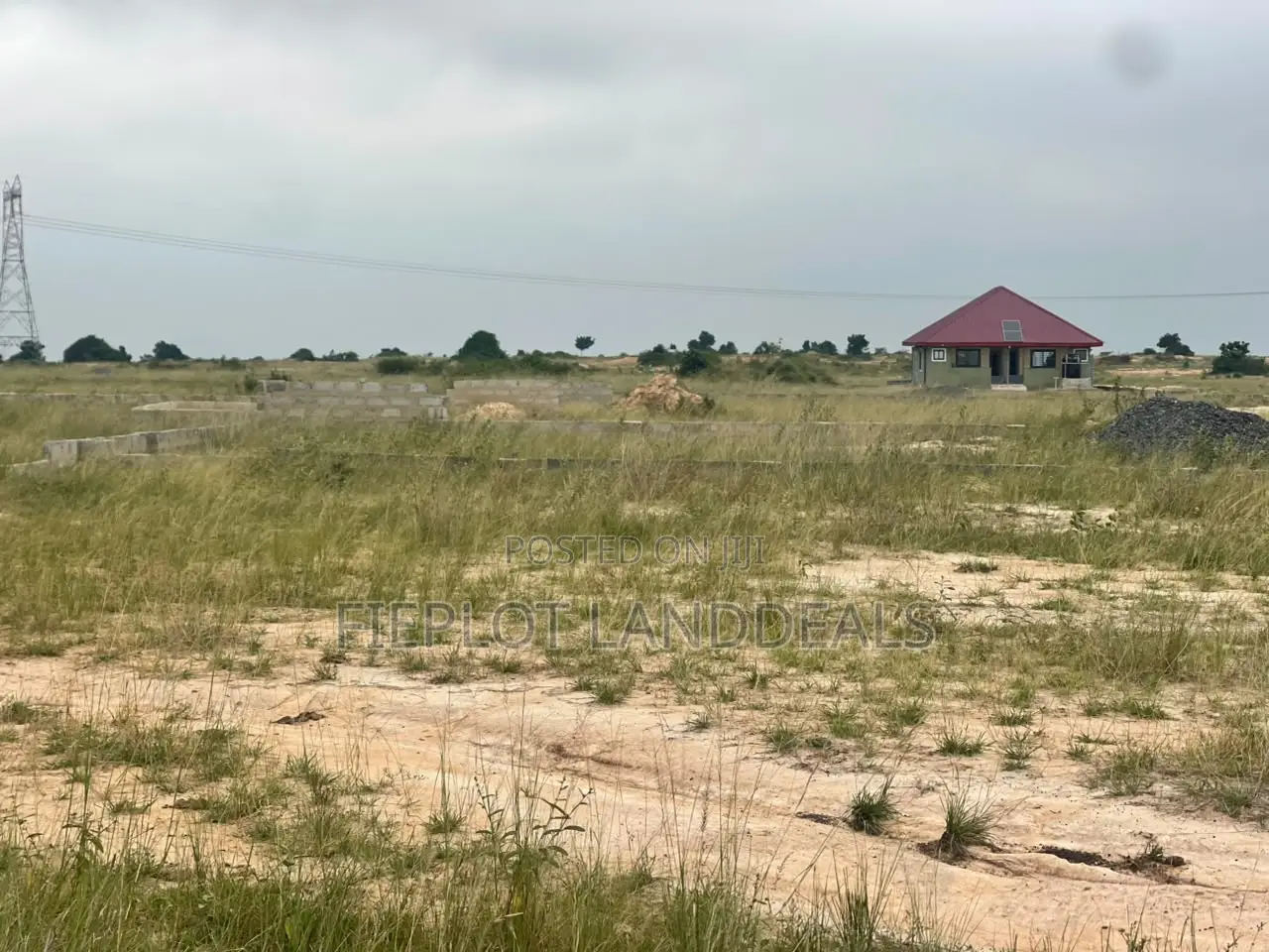 Half Plot at Tsopoli SkyPort City – GHC 25,000, No Flood Zone
