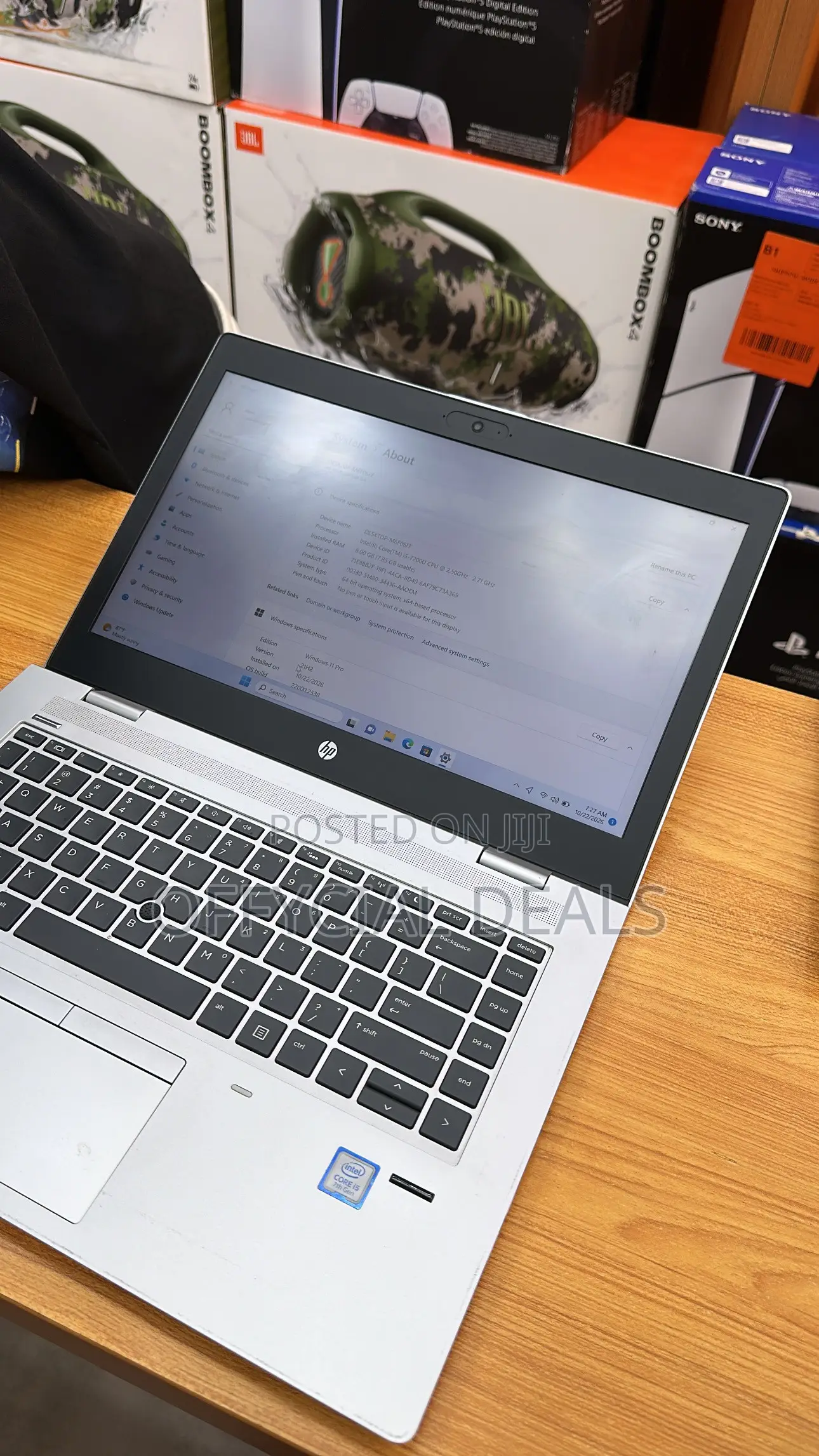 Laptop HP ProBook 640 G4 8GB Intel Core i5 SSD 256GB